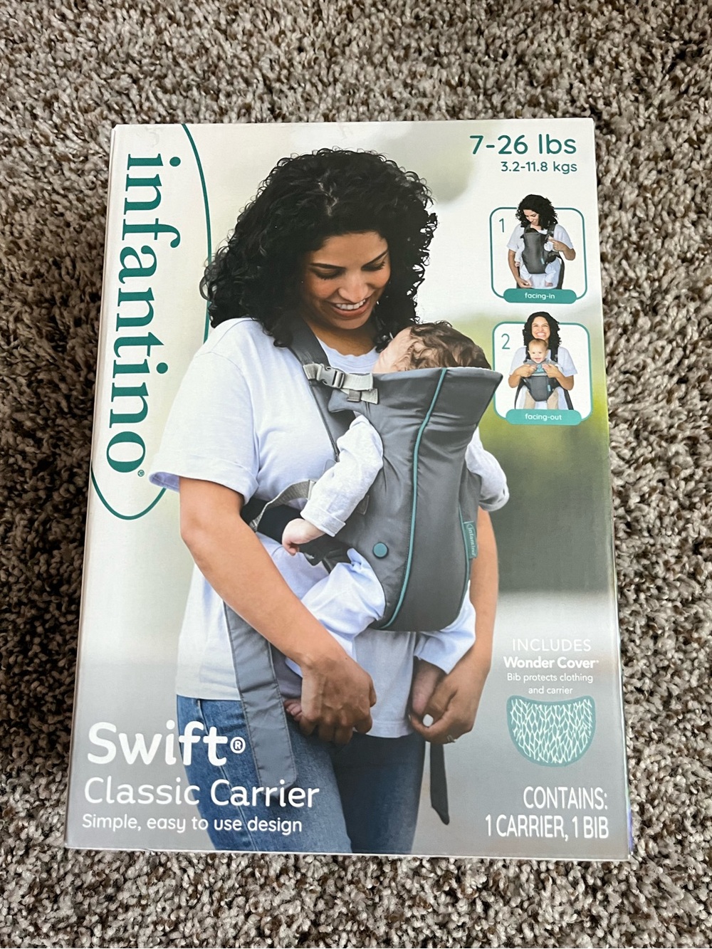 NWT Infantino Gray Swift Classic Baby Gear